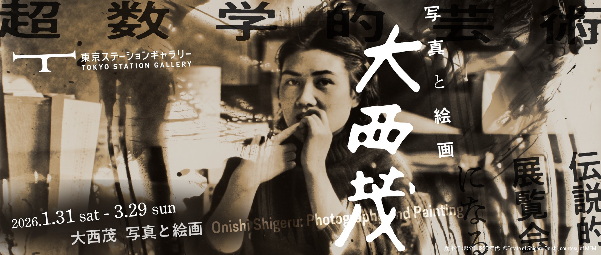 大西茂　写真と絵画 イメージ