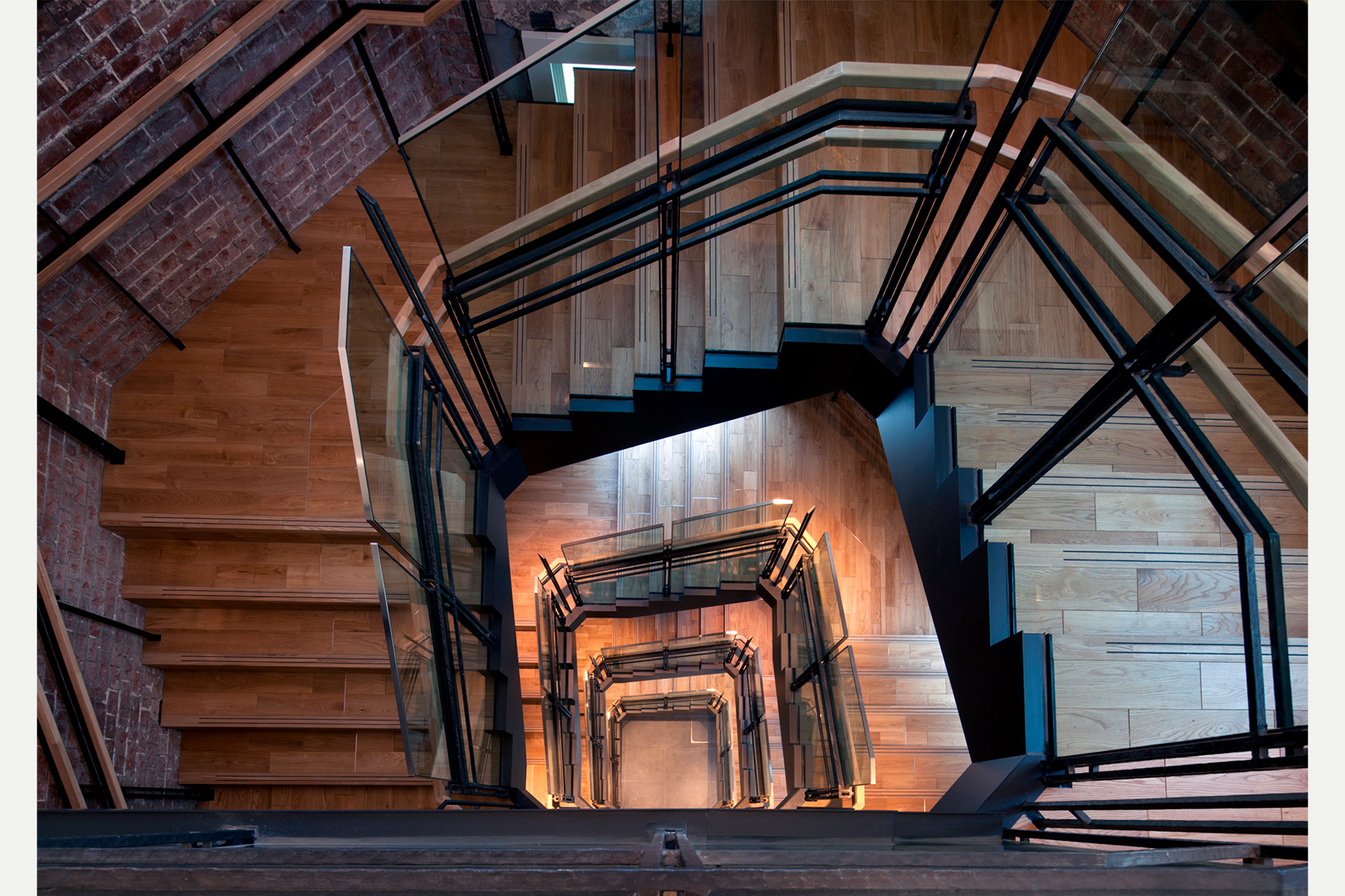 Staircase (seen from the 3rd floor)